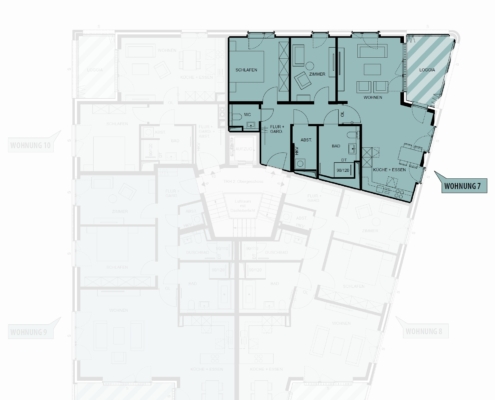 Wohnung 7 Grundriss